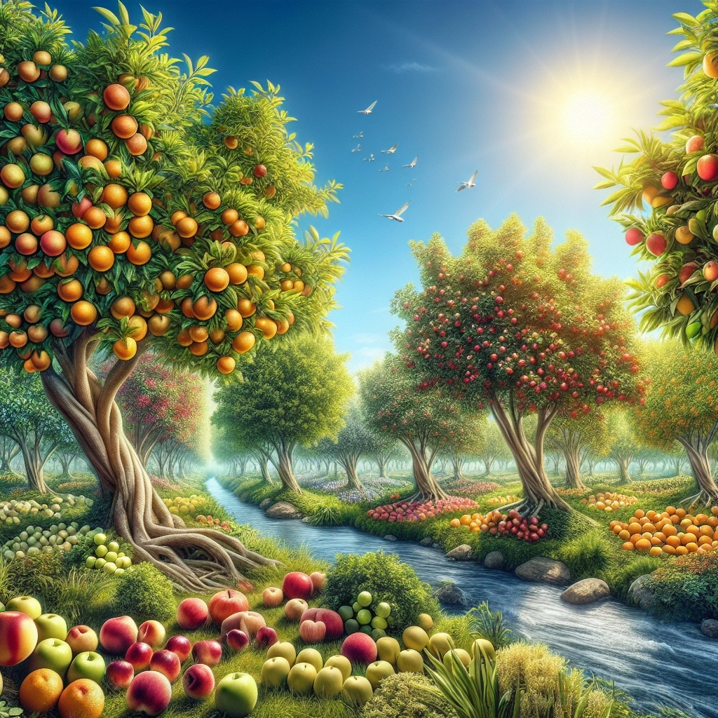 Seeing a Fruit Garden in a Dream