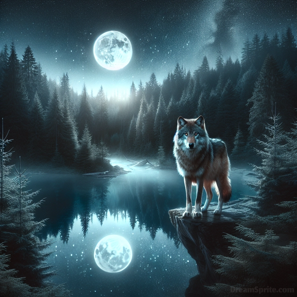 Seeing a Wolf in a Dream