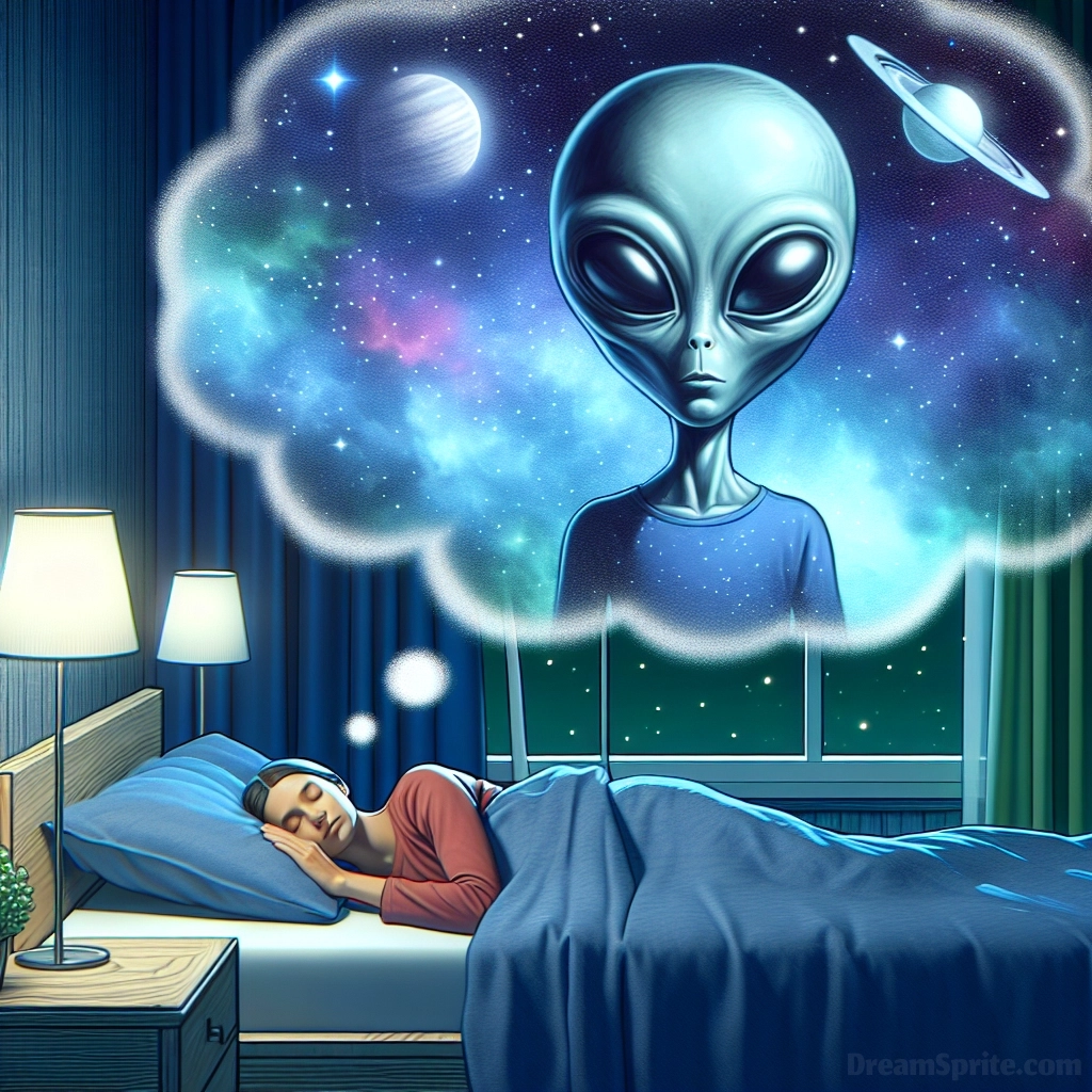 Seeing an Alien in a Dream