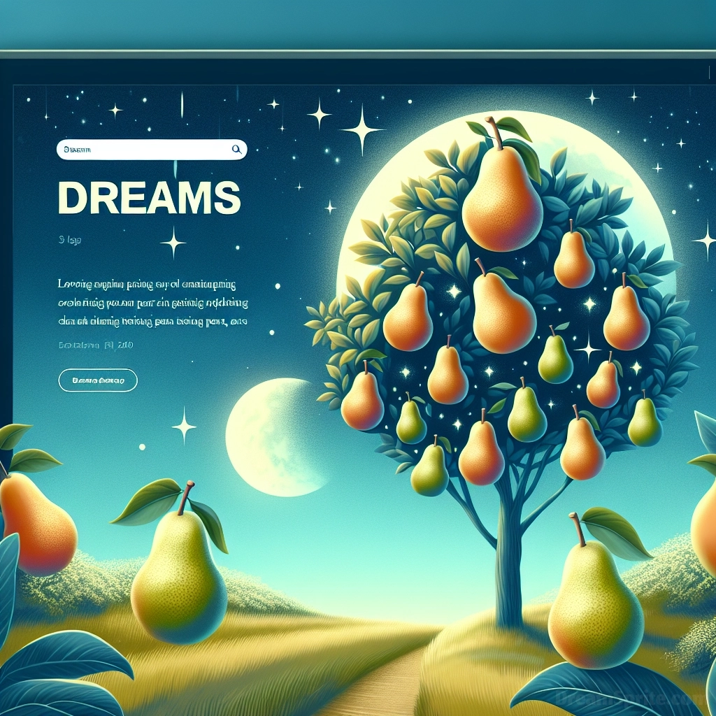 Seeing Pears in a Dream