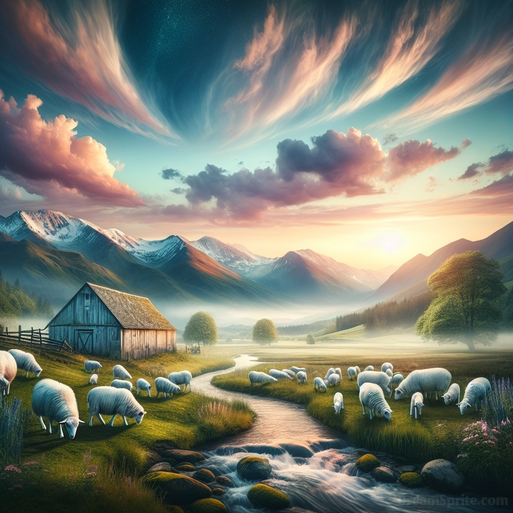 Seeing Sheep in Dream