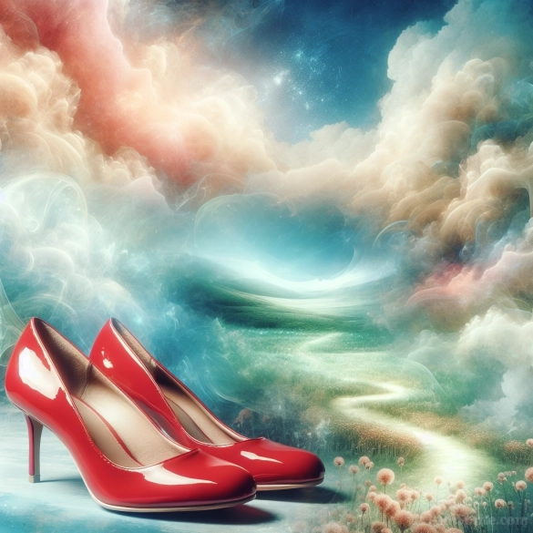 Dreaming of Seeing Red Shoes