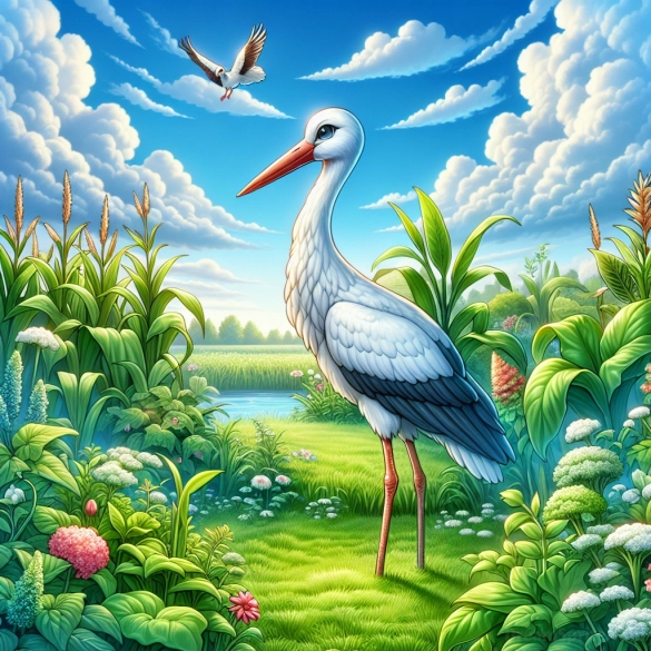 Meaning of Seeing a Stork in a Dream
