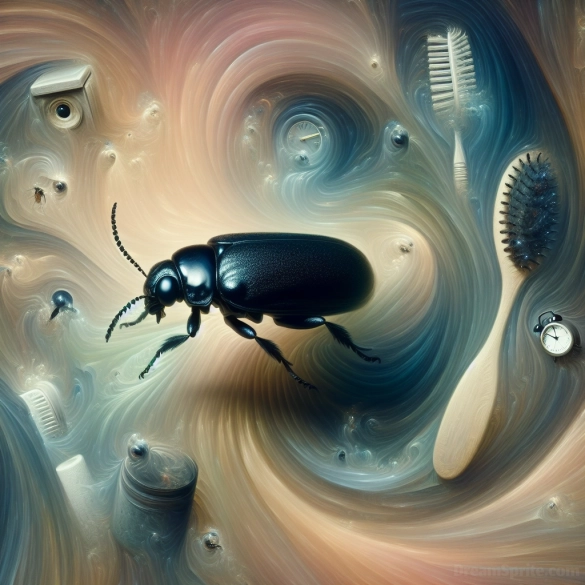 Seeing a Black Bug in a Dream
