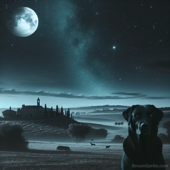 Seeing a Black Dog in a Dream