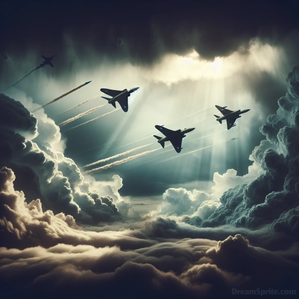 Seeing a Fighter Plane in a Dream