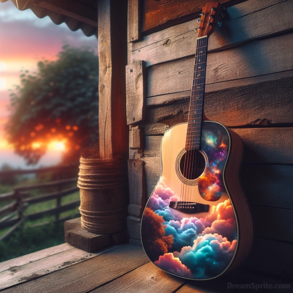 Seeing a Guitar in a Dream