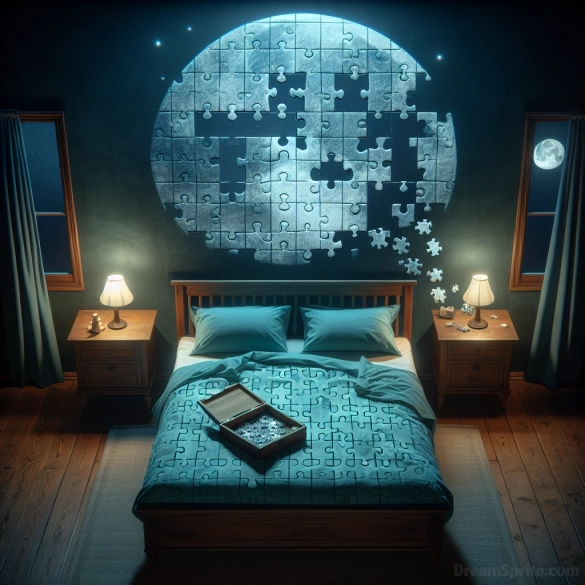 Seeing a Jigsaw Puzzle in a Dream