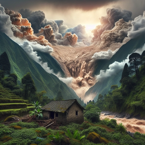 Seeing a Landslide in a Dream