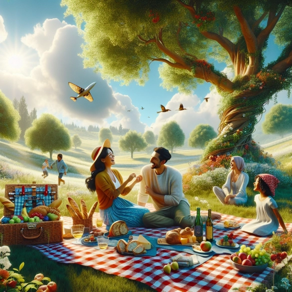 Seeing a Picnic in a Dream