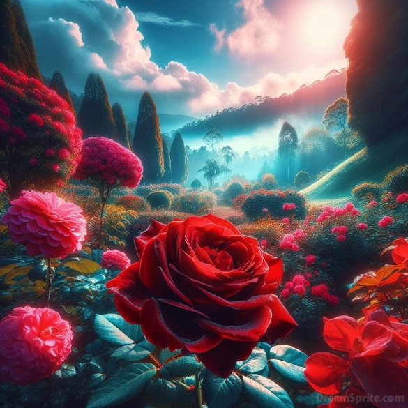 Seeing a Red Rose in Dream