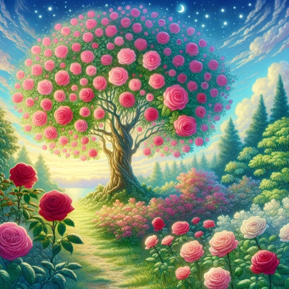 Seeing a Rose Tree in a Dream