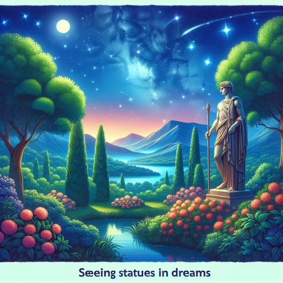 Seeing a Statue in a Dream