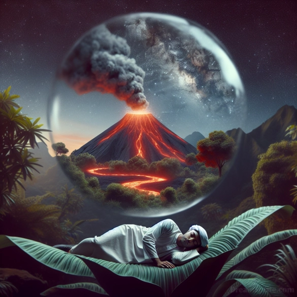 Seeing a Volcano in a Dream