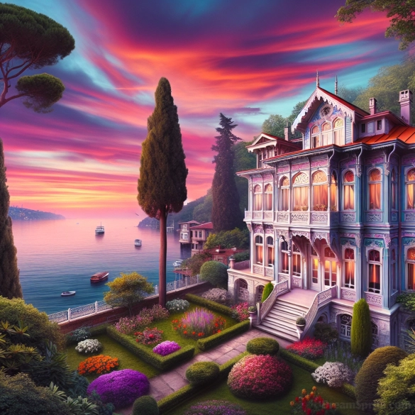 Seeing a Waterfront Mansion in a Dream