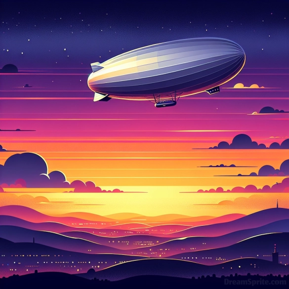 Seeing a Zeppelin in a Dream
