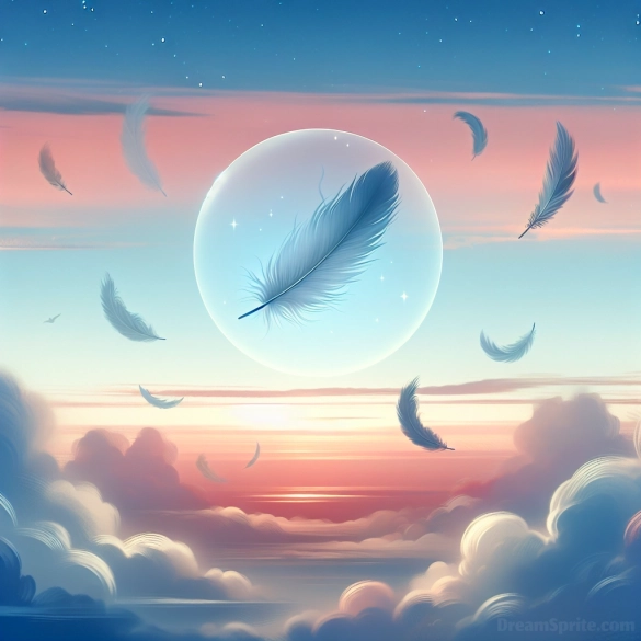 Seeing Bird Feather in a Dream