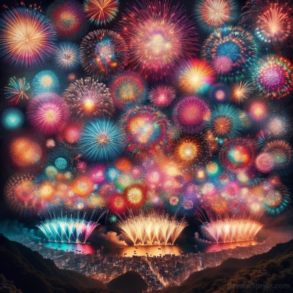 Seeing Fireworks in a Dream