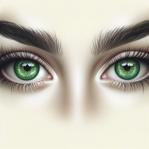 Seeing Green Eyes in a Dream