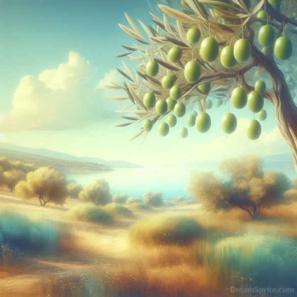 Seeing Green Olives in a Dream