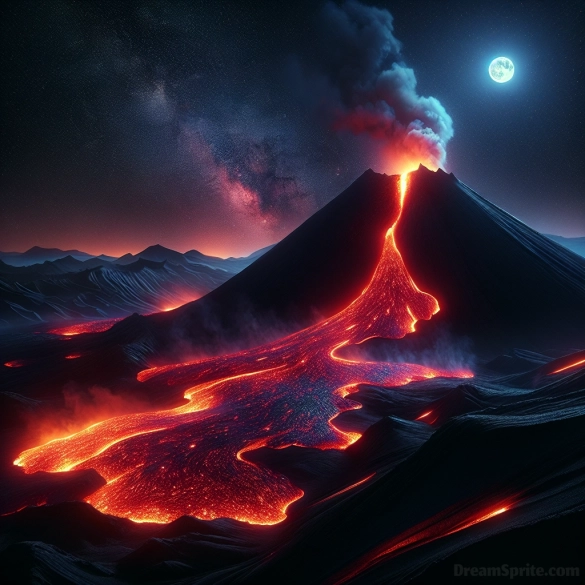 Seeing Lava in a Dream