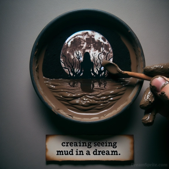 Seeing Mud in a Dream