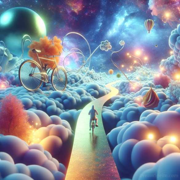 Seeing Riding a Bicycle in a Dream