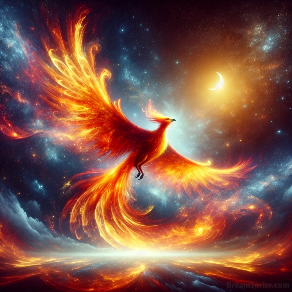 Seeing the Phoenix Bird in Dream